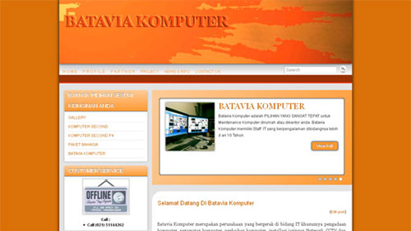 Batavia komputer perusahaan it di Jakarta